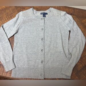 Gap Kids Girls S (6/7) Gray Cardigan Sweater